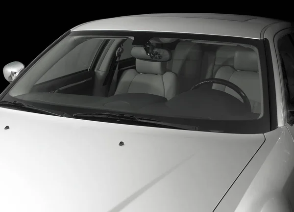 クローズ アップ現代の車のインテリアの詳細 — ストック写真