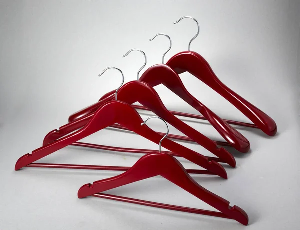 Coat Hanger White Background — Stock Photo, Image