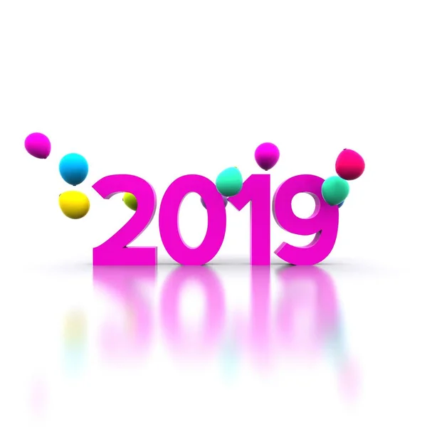 Arrivo Del Nuovo Anno 2019 — Stockfoto