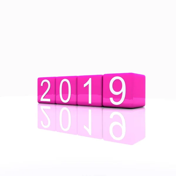 Arrivo Del Nuovo Anno 2019 — Fotografia de Stock