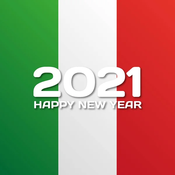 Grafica Nuovo Anno 2021 — Vector de stock