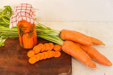 taze organik havuç dekapaj, esnaf hazırlık