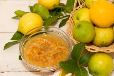 tatlı limon reçel organik bahçe