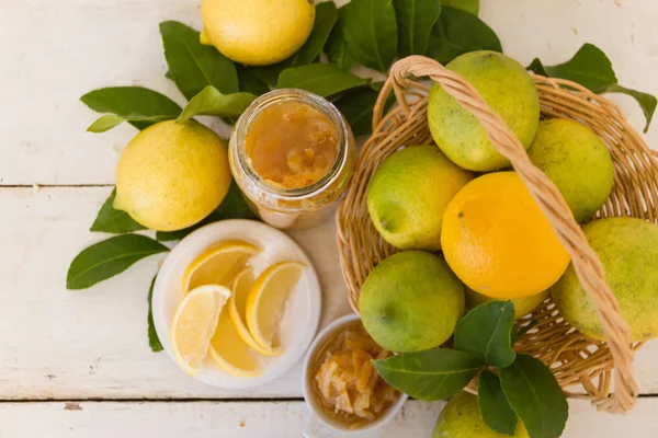 tatlı limon reçel organik bahçe