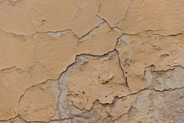 arka plan doku eski soyulması boya ile sarı renk ile