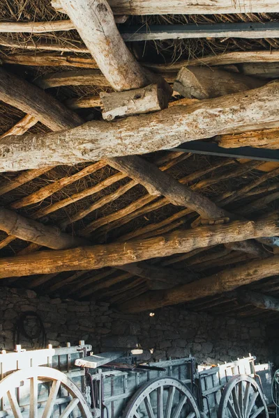 Village shed ceiling — Stock Photo, Image