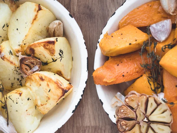 Sarımsaklı patates kızartması.