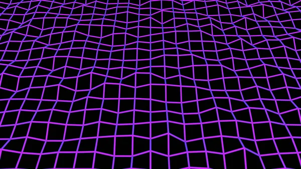 Synth ızgara, Modüler ızgara, Retrowave arka plan