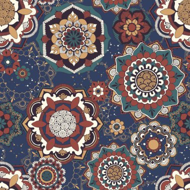 Hint tarzı desen. Kesintisiz arka plan.