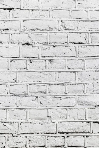 Кирпичная Стена Белого Цвета — стоковое фото