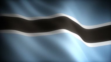 Botswana Bayrağı (kusursuz))