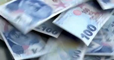 Türk Lirası rengarenk zemin üzerine düşüyor