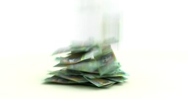 Avustralya Doları beyaz arkaplana düşüyor