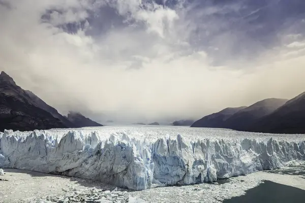 View Perito Moreno Glacier Mountains Los Glaciares National Park Patagonia — Stock Photo, Image