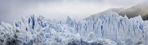 Vista Panorâmica Glaciar Perito Moreno Parque Nacional Los Glaciares Patagônia — Fotografia de Stock