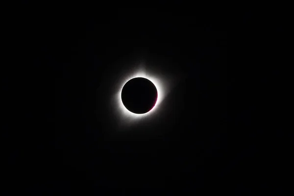 Eclipse Solar Total Concepto Fenómeno Natural — Foto de Stock