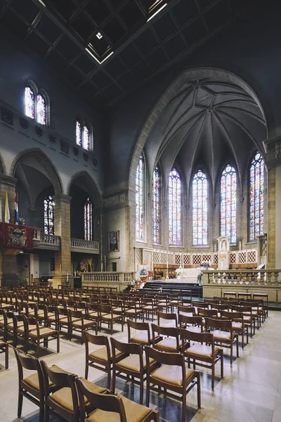 Notre Dame Kathedralaltar Luxemburg Europa — Stockfoto