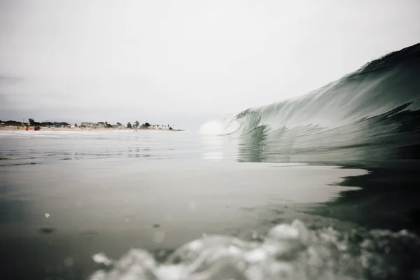 Meereslandschaft Mit Rollenden Wellen Carpinteria Kalifornien Usa — Stockfoto