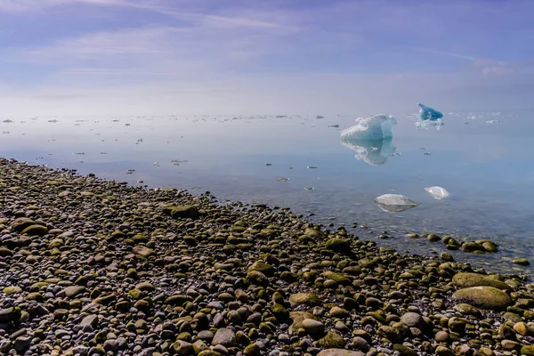 Petits Icebergs Mer Narsaq Vestgronland Groenland — Photo