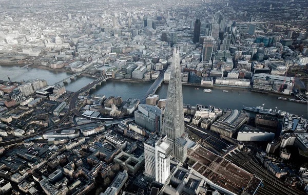 Aerial View Shard London — Stock Photo, Image
