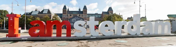 Amsterdam Letters Amsterdam Netherlands — Stock Photo, Image