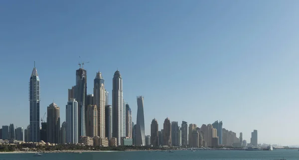 Modern Skyscrapers Dubai Marina — Stock Photo, Image