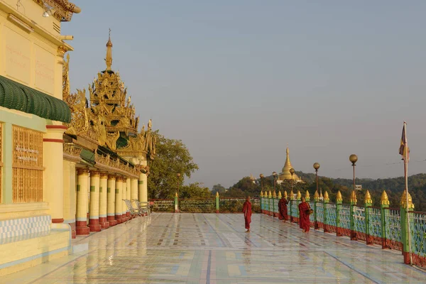 Birma Mandalay Zwijgen Overdag — Stockfoto