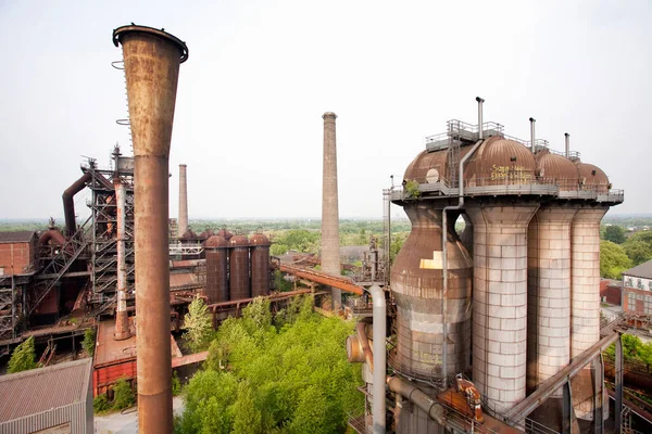 Coal Steel Plant North Duisburg Park Ruhr Region Alemanha — Fotografia de Stock