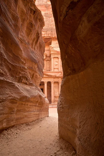 Tesoro Petra Giordania — Foto Stock