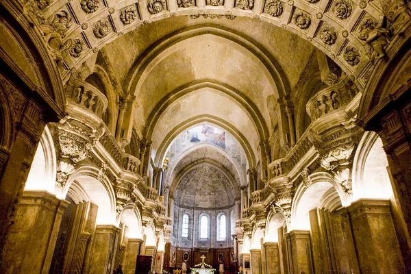 Cathedral Interior Avignon Provence France — Stock Photo, Image