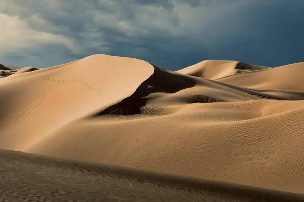 Dunes Sable Dans Désert Quartier Vide — Photo