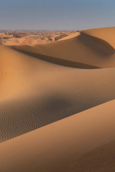 Zandduinen Lege Kwartier Woestijn — Stockfoto