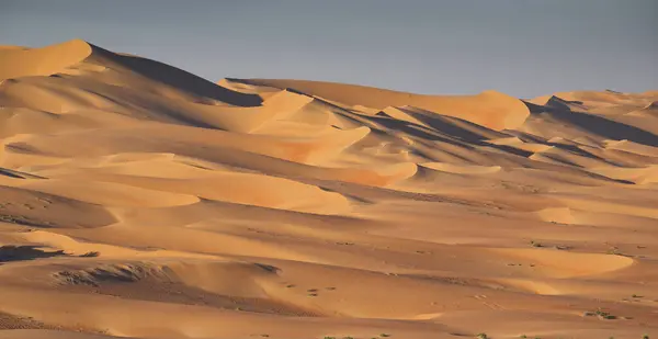 Dunas Areia Empty Quarter Desert Abu Dhabi Emirado Árabe Unido — Fotografia de Stock