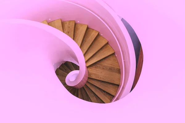 Escadaria espiral moderna . — Fotografia de Stock