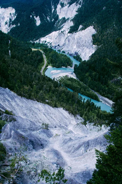 Canyon de Ruinaulta en Suisse . — Photo