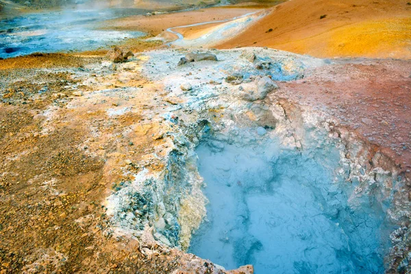 Campo de Fumarole en Namafjall, Islandia . —  Fotos de Stock