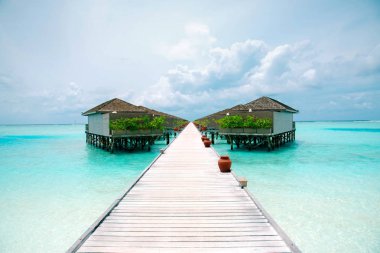 Meeru Adası Maldivler Nisan 2019.