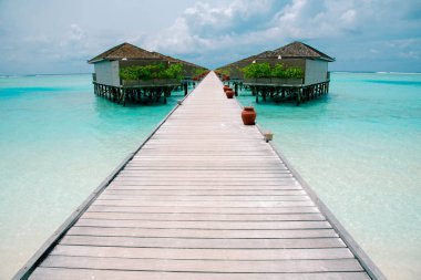 Meeru Adası Maldivler Nisan 2019.