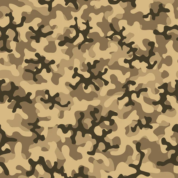 Patrón de camuflaje. Sin fisuras. Fondo militar. Camuflaje de soldado. Patrón sin costura abstracto para ejército, marina, caza, tela de moda textil. Colorido estilo soldado moderno. Textura de tejido vectorial . — Vector de stock