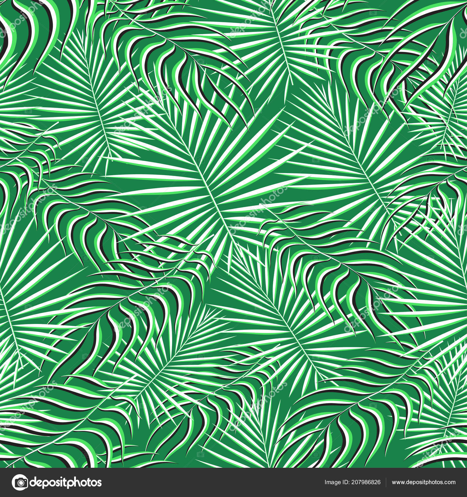 Exotic Tropic Pattern Tropical Floral Fabric Fashion Background