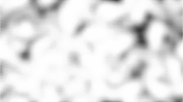 Fondo de medio tono abstracto.Fondo de textura de patrón blanco y negro.Soft brillante fondo de pantalla de medio tono con puntos geométricos, formas de triángulo.Smooth gradiente vector limpio para el negocio, web, arte de la bandera . — Vector de stock
