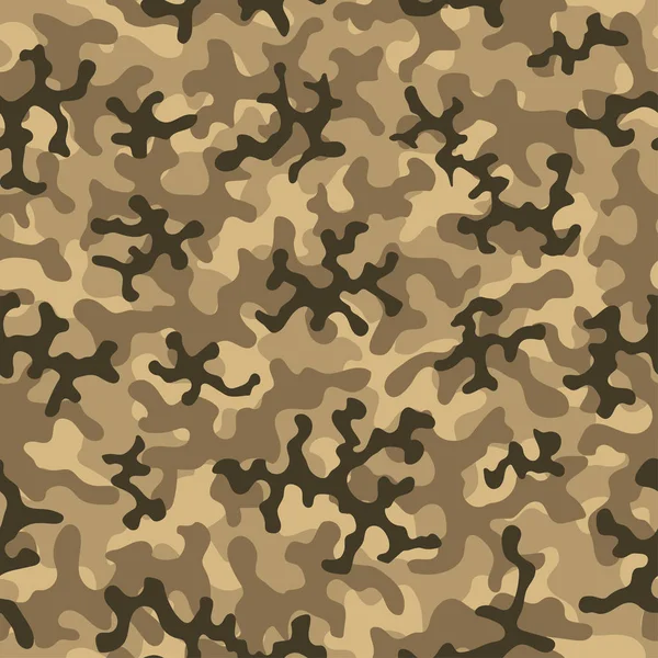 Camouflage patroon. Naadloze. Militaire achtergrond. Soldaat camouflage. Abstracte naadloze patroon voor leger, Marine, jacht, mode doek textiel. Kleurrijke moderne soldaat stijl. Vector stof textuur. — Stockvector