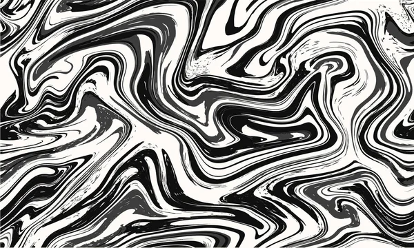 Textura de mármore sem costura background.Abstract preto e branco padrão para piso, pedra, parede, papel de embrulho. Textile sem costura padrão, business cover background.Ebru aqua tinta pintura na água.Vector . — Vetor de Stock