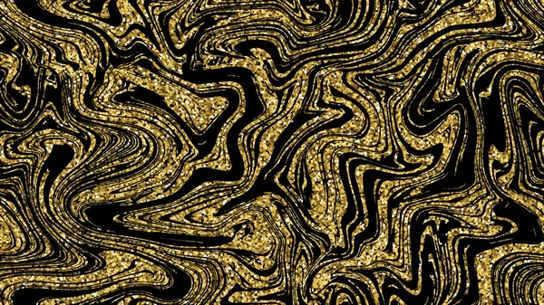 大理石の黄金高級モダンな背景をカバーします。抽象的なポスターのレイアウト コピーのためのスペースとトレンディなマーブリング テクスチャ。創造的な手作りの幾何学的な形、ゴールド ライン。現実的な identity パターン. — ストック写真