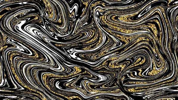 Marble gold texture seamless background. Abstract golden luxury pattern. Liquid fluid marbling flow effect for cover, fabric, textile, wrapping or print. Seamless pattern, business background. — Stock Photo, Image