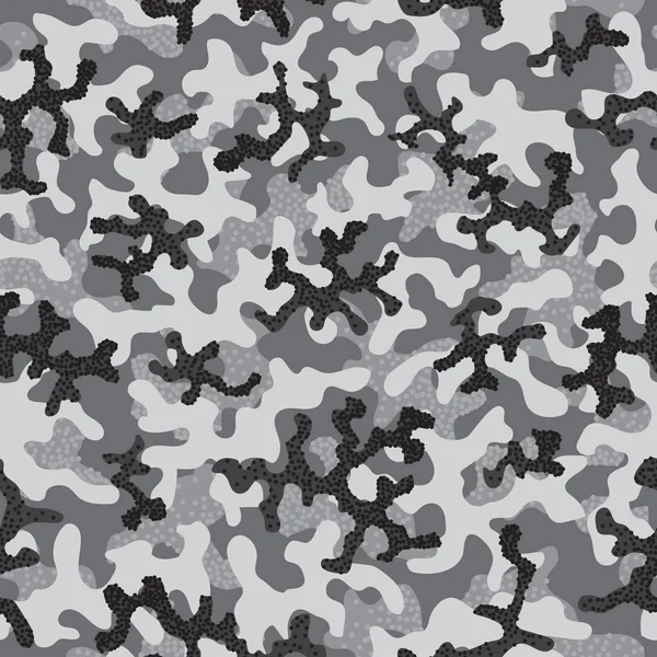 Camuflagem abstrata, fundo padrão sem costura moda. Cool camuflagem textura militar. Natureza, ilustração floral. Padrão sem costura crianças tecido de tecido de moda têxtil. Moderno colorido. Vetor . —  Vetores de Stock