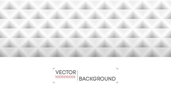 Weiße Textur abstrakter Hintergrundmuster. Licht nahtlose geometrische Dreiecke Hintergrund. Business Banner, Plakatvorlage .Vector. — Stockvektor