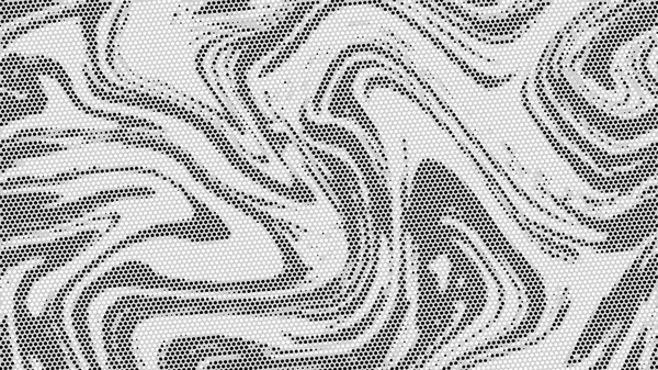 Félárnyék márvány textúra a háttér. Absztrakt fekete-fehér pont art hátteret. Modern szürkeárnyalatos minta, üzleti háttér borító. Vektor — Stock Vector