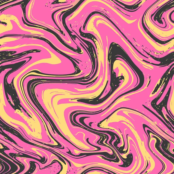 Textura de mármol sin costuras, fondo líquido abstracto. Patrón abstracto rosa, violeta, púrpura. Fondo vectorial — Vector de stock