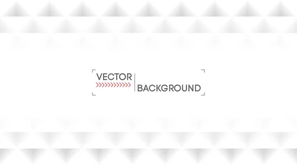 Weiße Textur abstrakter Hintergrundmuster. Licht nahtlose geometrische Dreiecke Hintergrund. Business Banner, Plakatvorlage .Vector. — Stockvektor